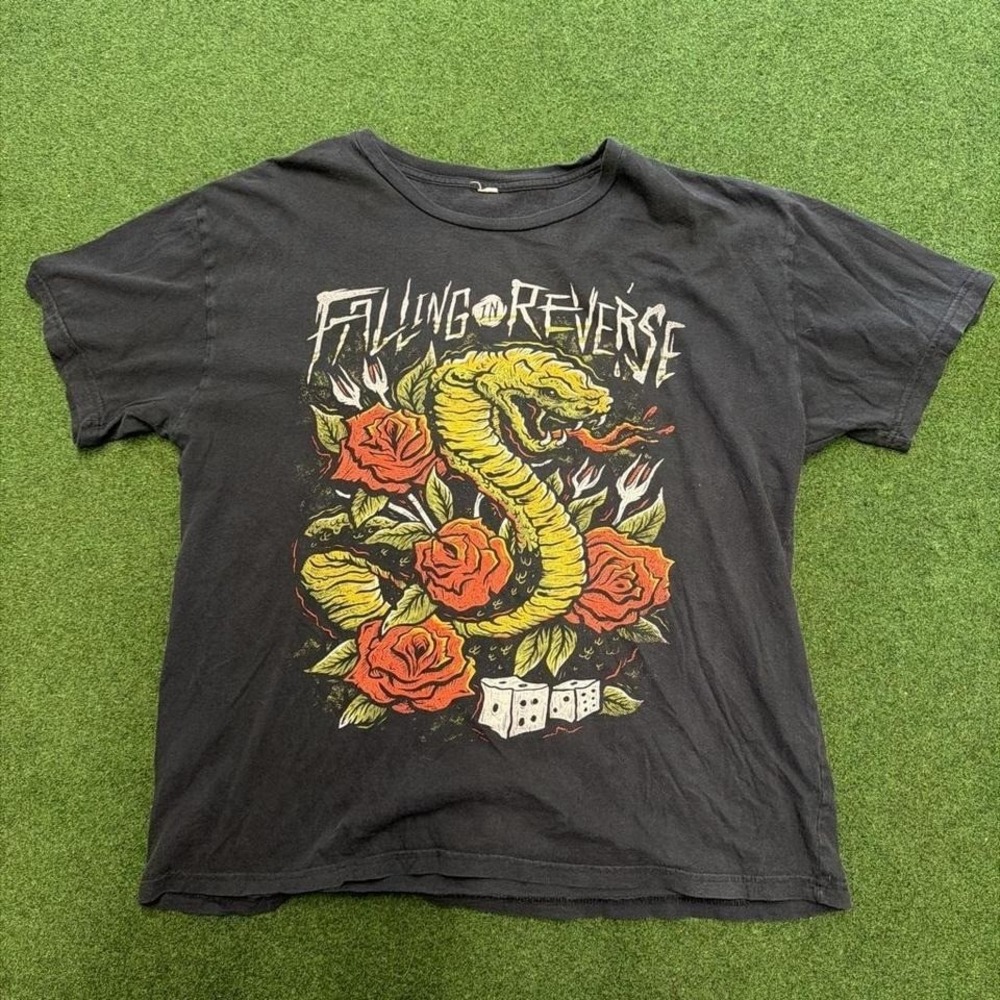 Falling in Reverse band tee • falling in reverse 2010s band graphic T-shirt